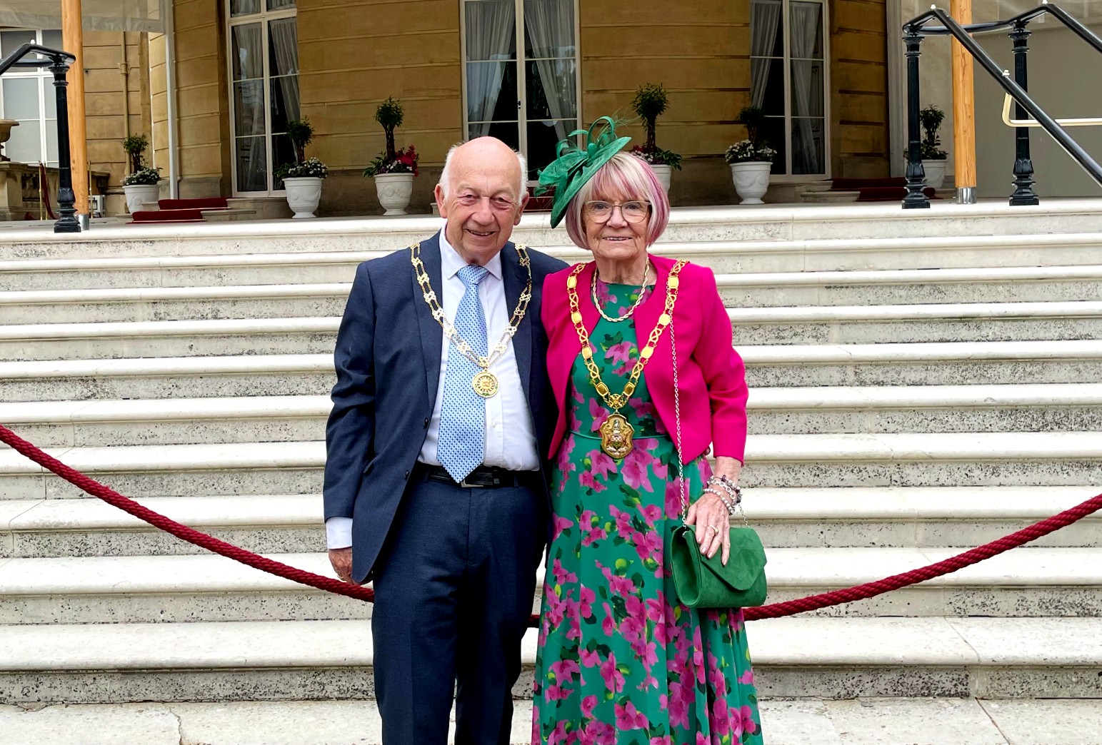 Chairman elect attends royal garden party