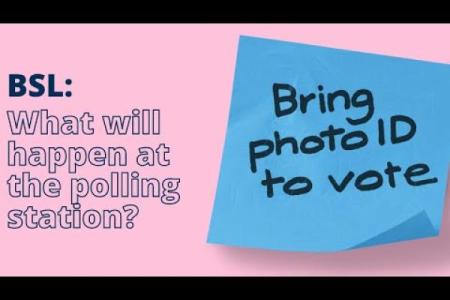Preview image for the video &quot;BSL: What will happen at the polling station&quot;.
