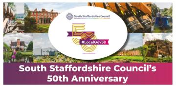 South Staffordshire Council 50th Anniversary