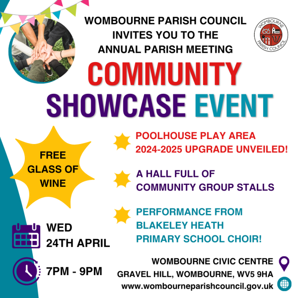 Wombourne Parish Council Community Showcase EVent